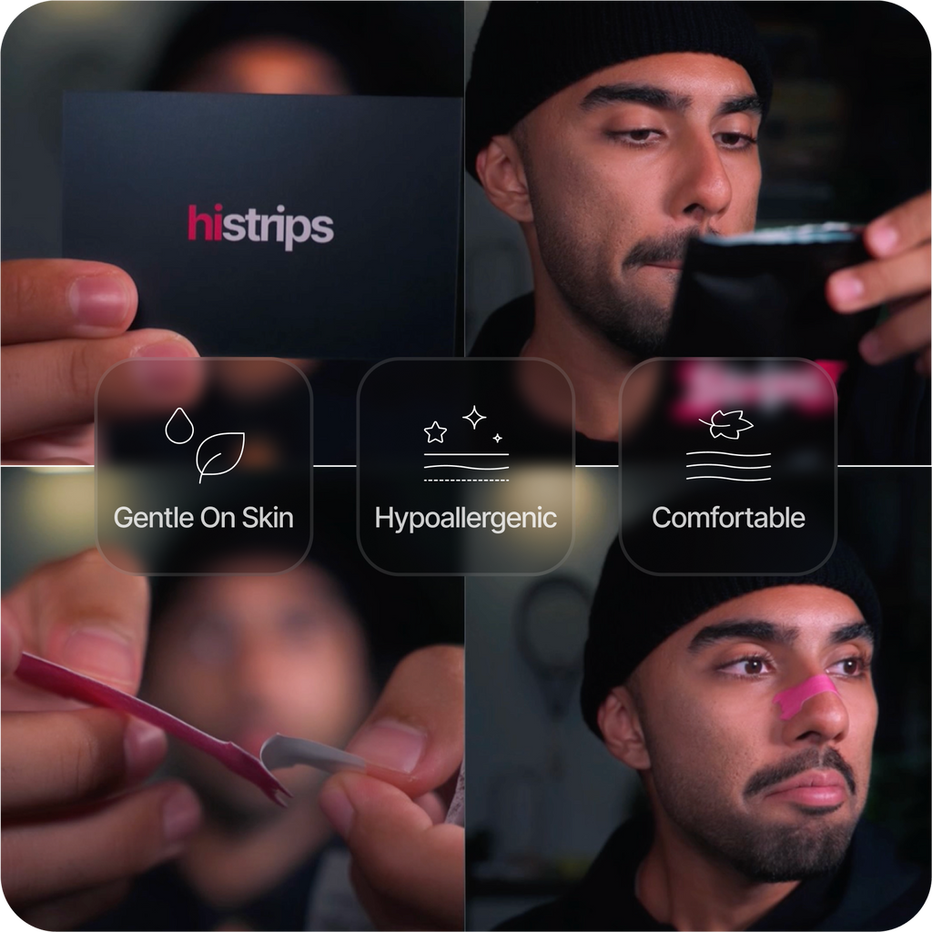 Pink Nasal Strips
