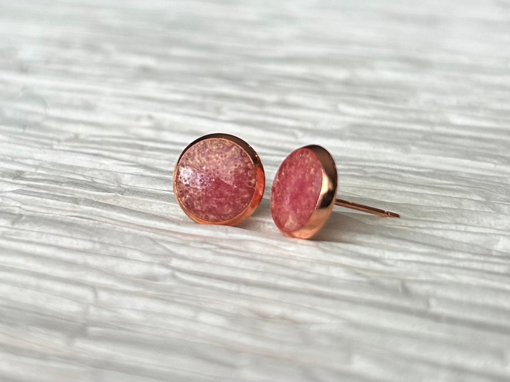 Rosewater Glow Hypoallergenic Medical Grade Stainless Steel Studs