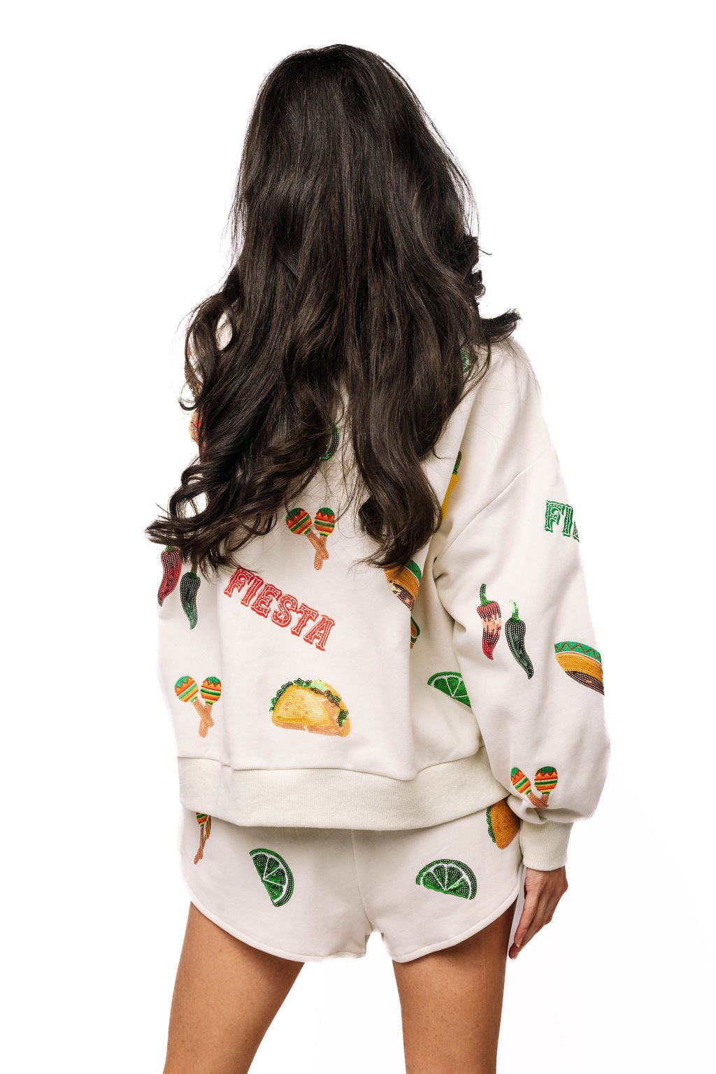 QOS Beige Cinco Icon Sweatshirt