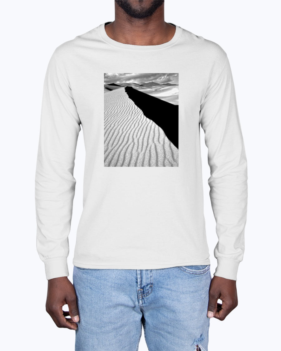 Death Valley National Park Landscape Sunset, Moss Apparel, Unisex Long Sleeve T-Shirt