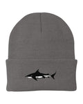 Bull Shark Embroidery, Bimini Shark Labs, Moss Apparel, Beanie