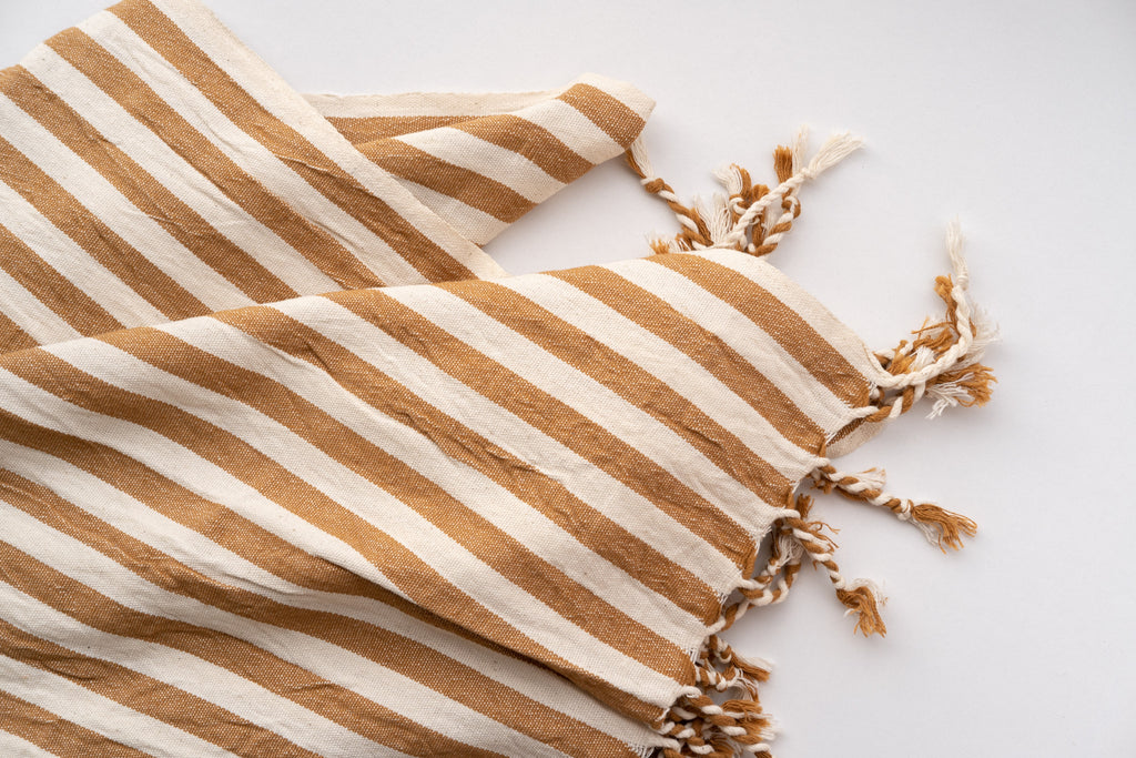 Girit Biscotto Cotton Linen Towel