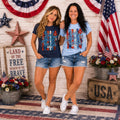 God Bless The USA Adult Graphic Tee