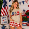 Patriotic Popsicle Adult Graphic Tee