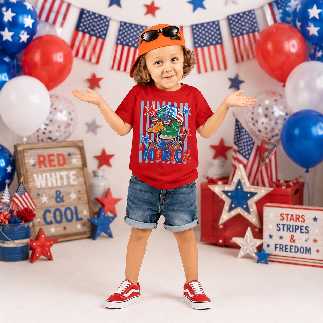 American Duck Youth and Toddler Graphic Tee
