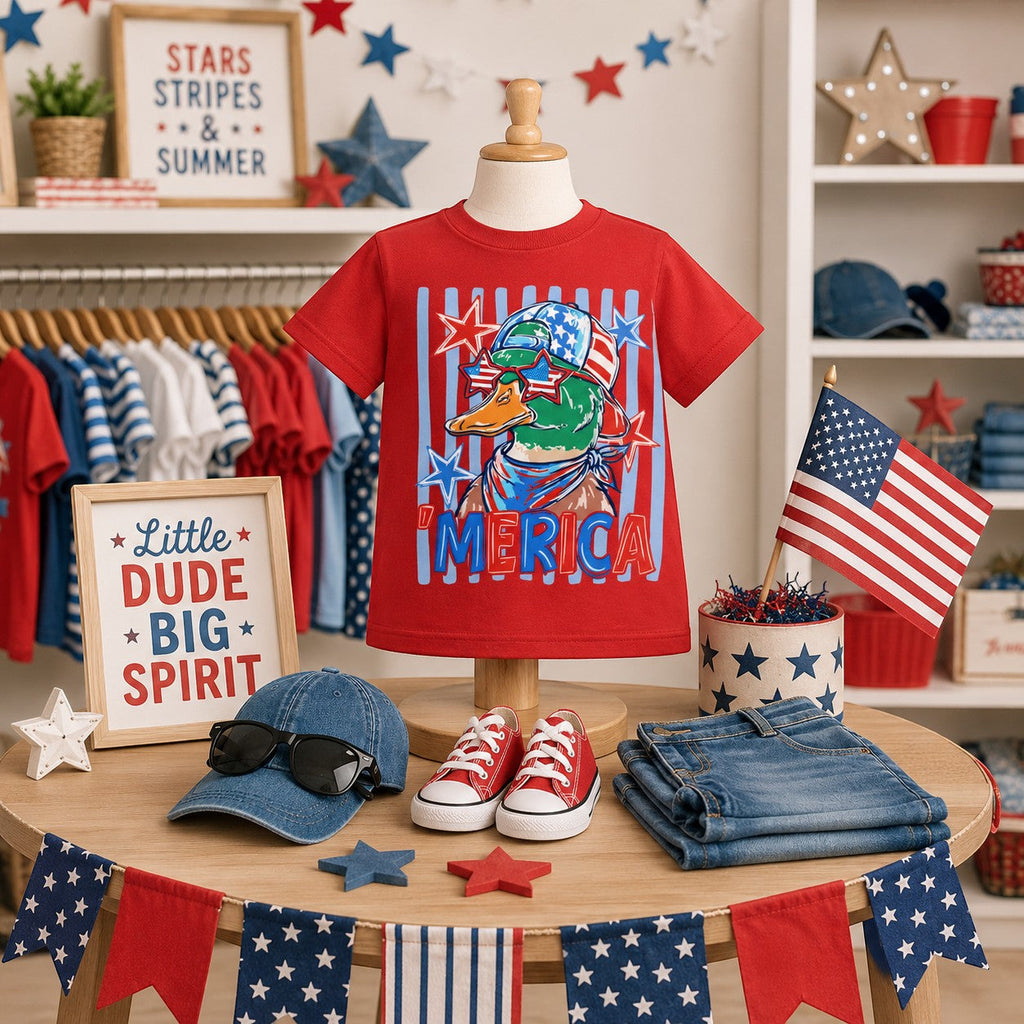 American Duck Youth and Toddler Graphic Tee