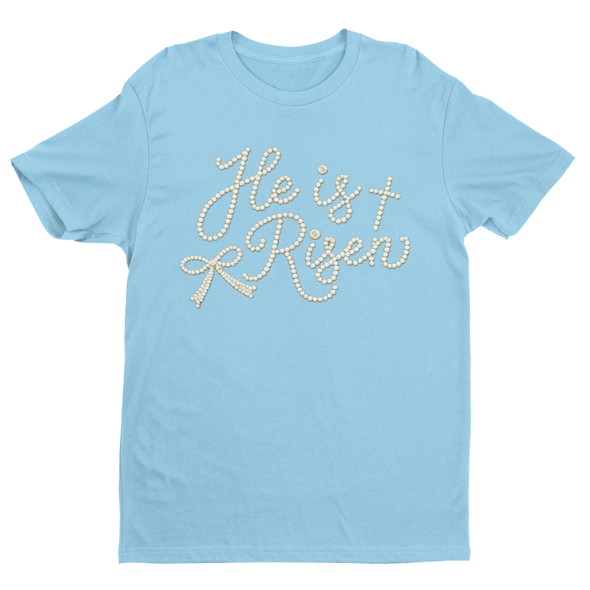 He Is Risen Pearl Bow Graphic Tshirt