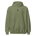 Embroidered Skull Logo Pullover Hoodie