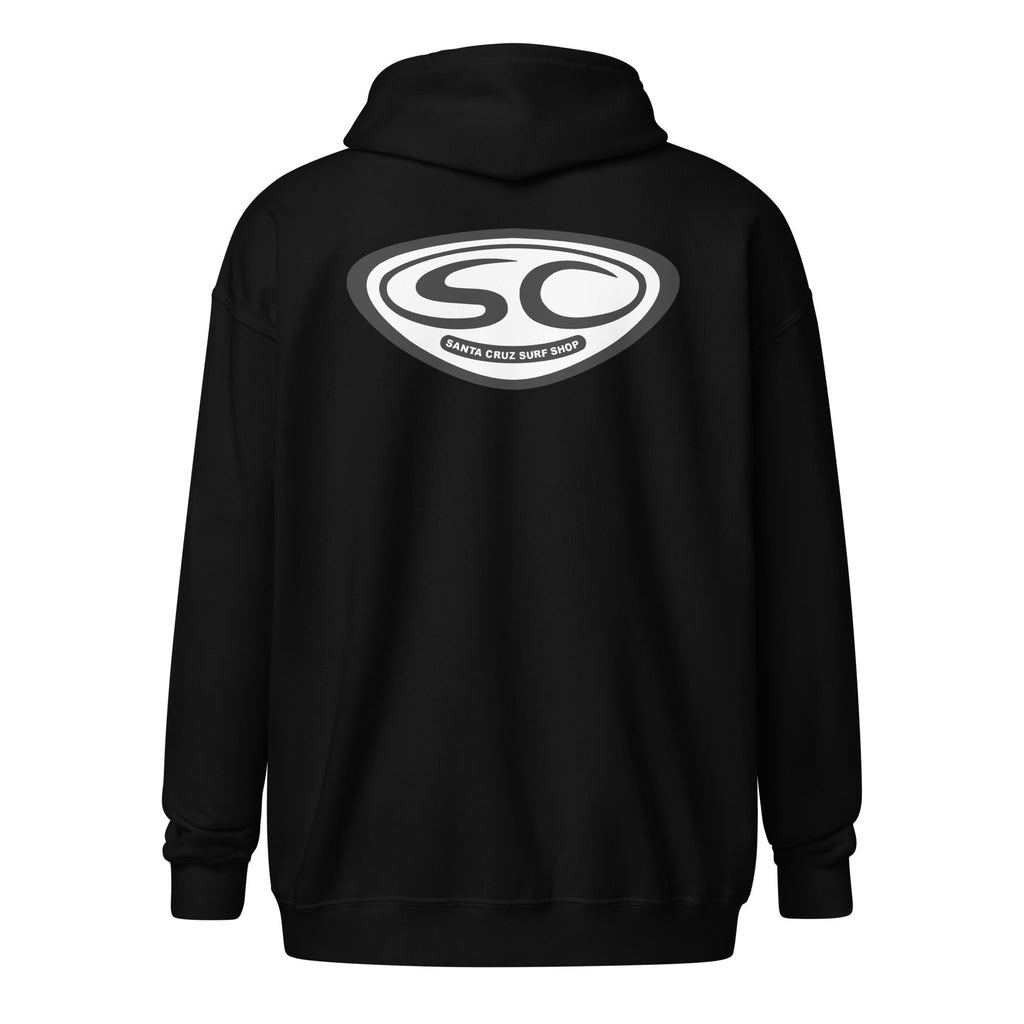 Santa Cruz Surf Shop OG Logo Mens Zip Hoodie