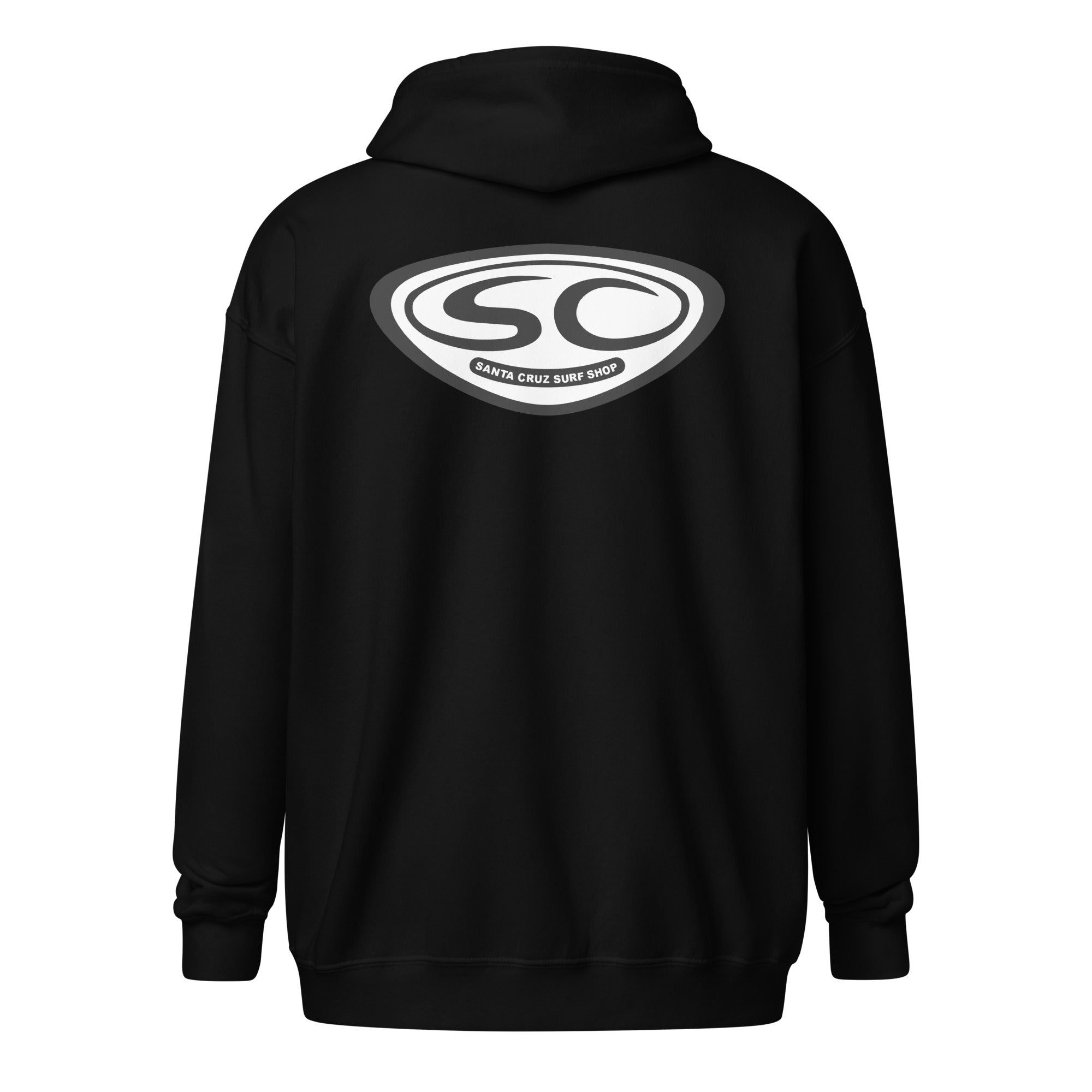 Santa Cruz Surf Shop OG Logo Mens Zip Hoodie