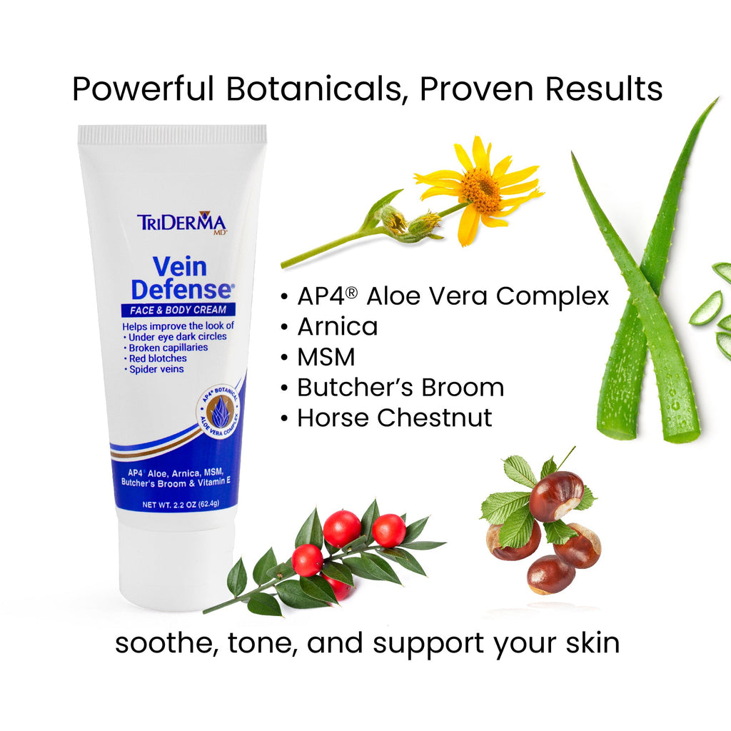 Vein Defense Healthy Cream for Face and Body