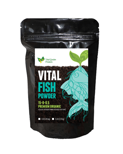 Vital Fish Protein Hydrolysate - Soluble Grow Fertilizer 15-0-0.5