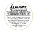 EAP Innovations 1.5" Candle Warning Labels, Roll of 12,000