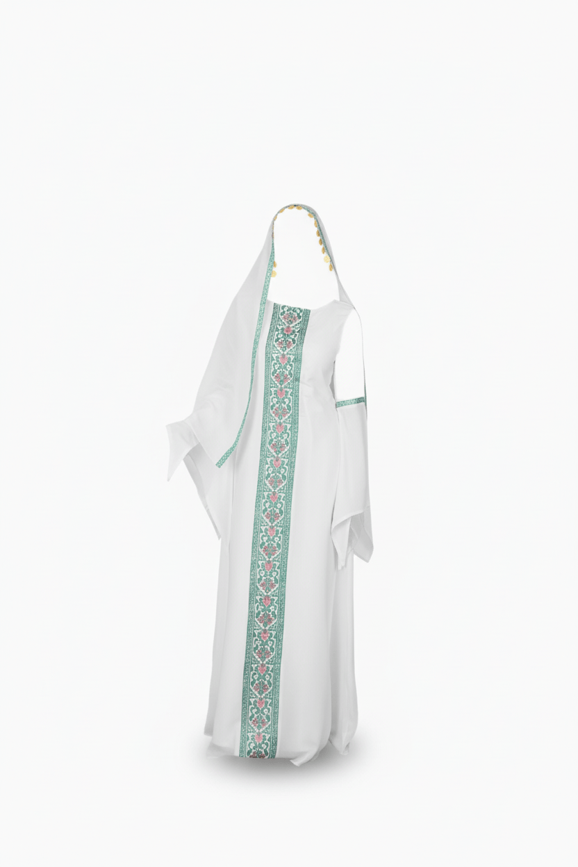 White Butterfly Dress