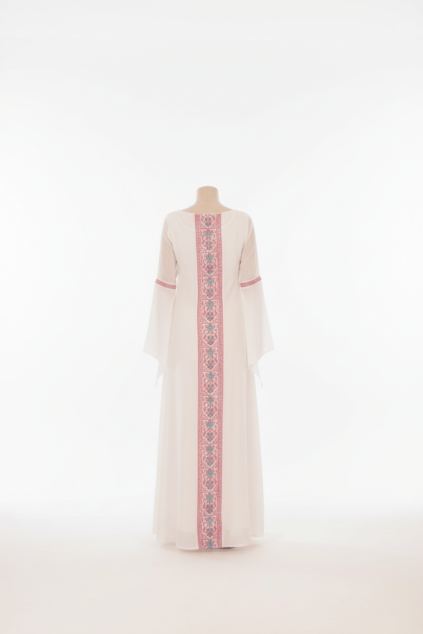 White Butterfly Dress