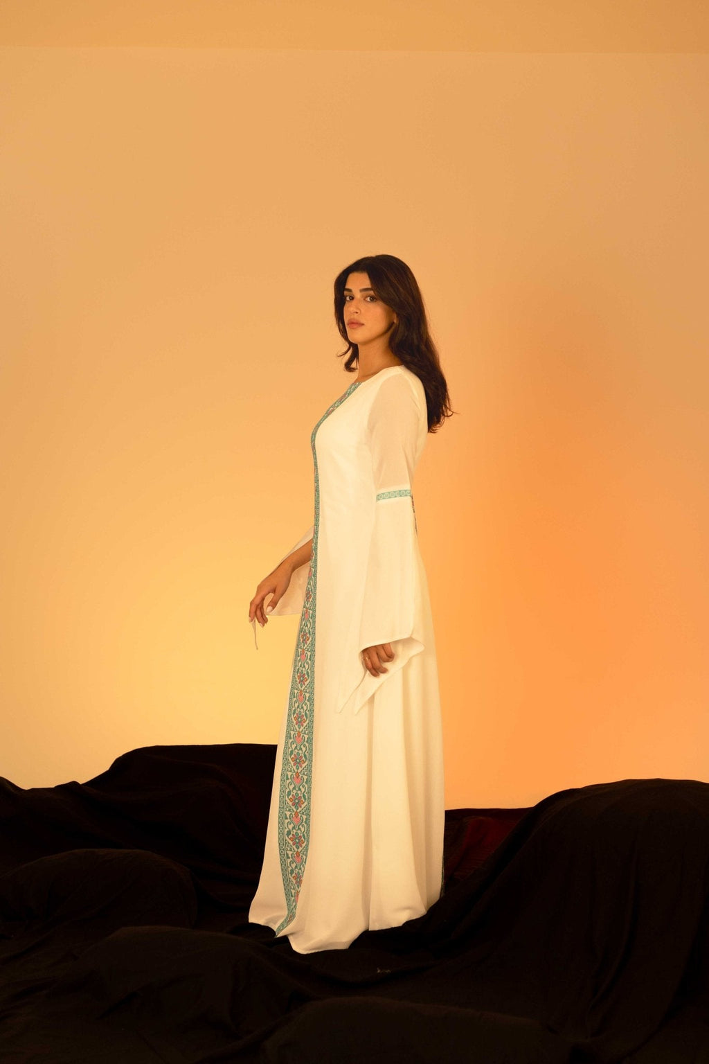 White Butterfly Dress