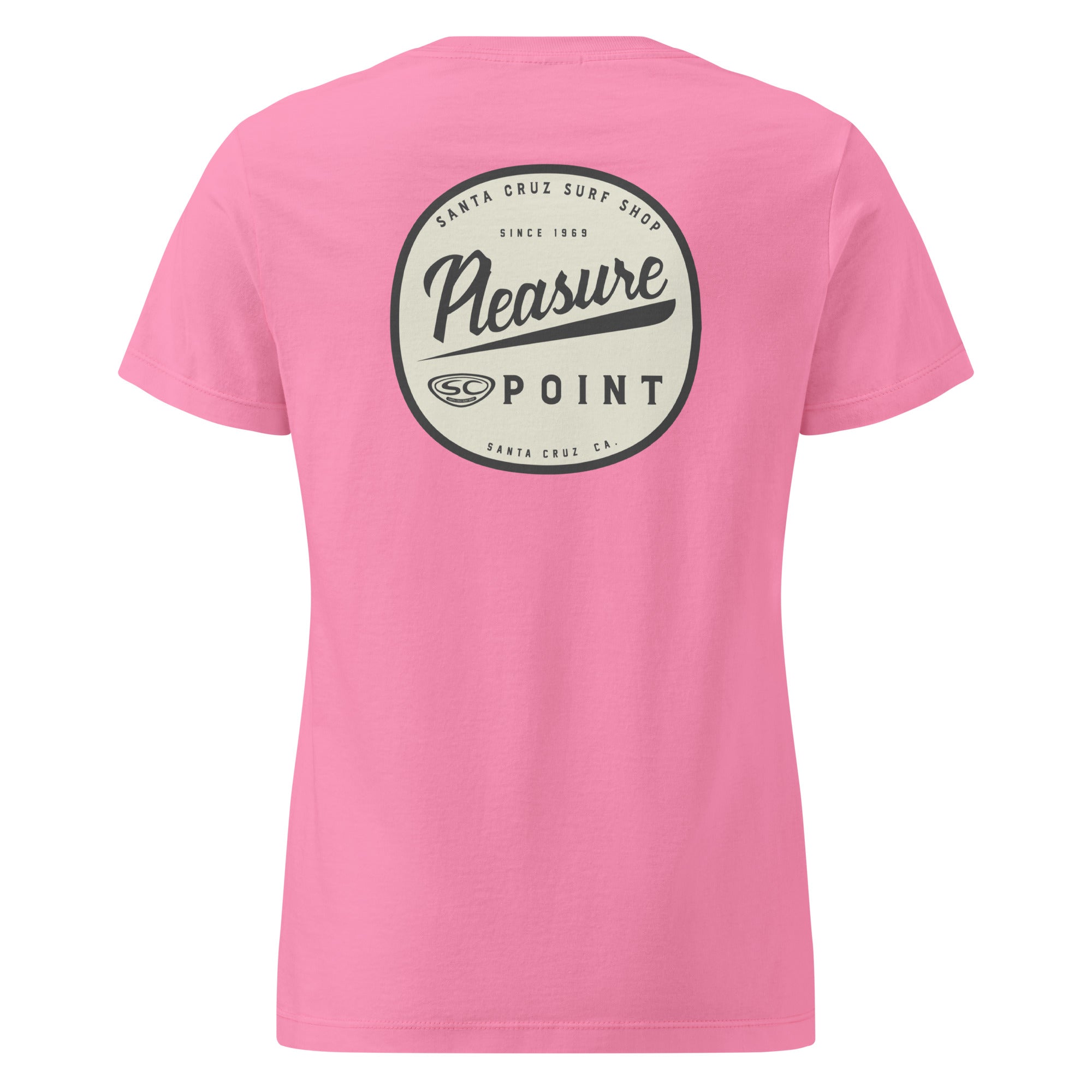 Pleasure Point Santa Cruz Women’s basic softstyle t-shirt